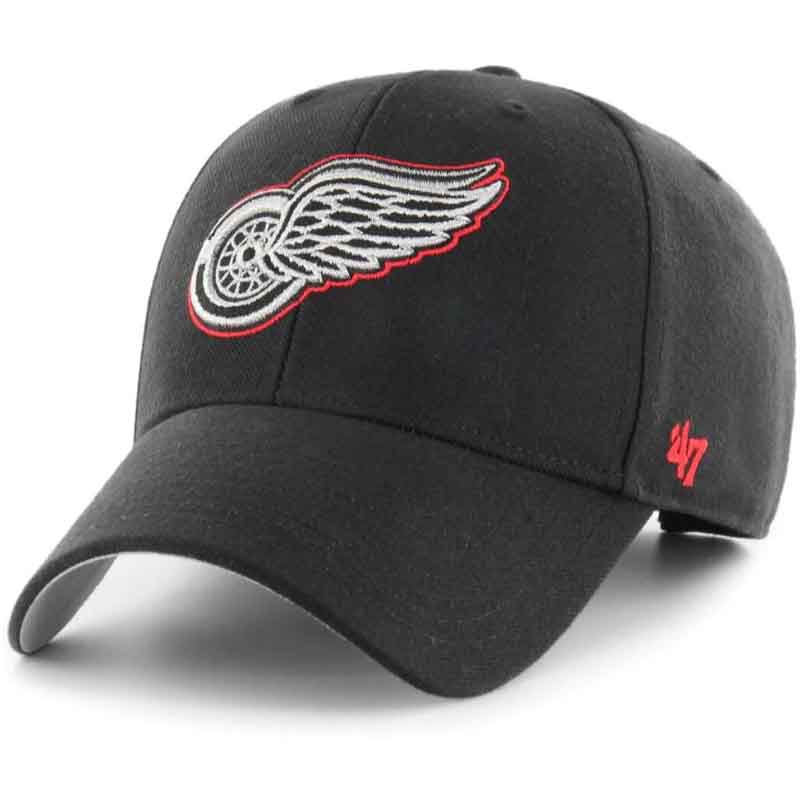 Detroit Red Wings 47 Metallic Silver MVP Snapback Cap<br>