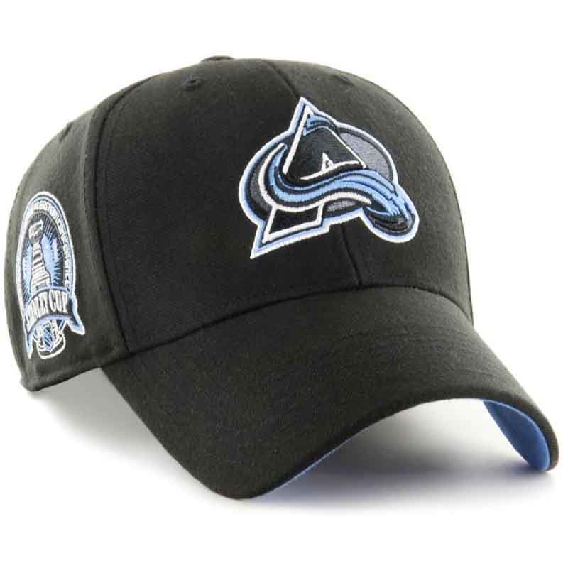 Colorado Avalanches 47 Stanley Cup 2001 Color Pop Snapback MVP Cap<br>