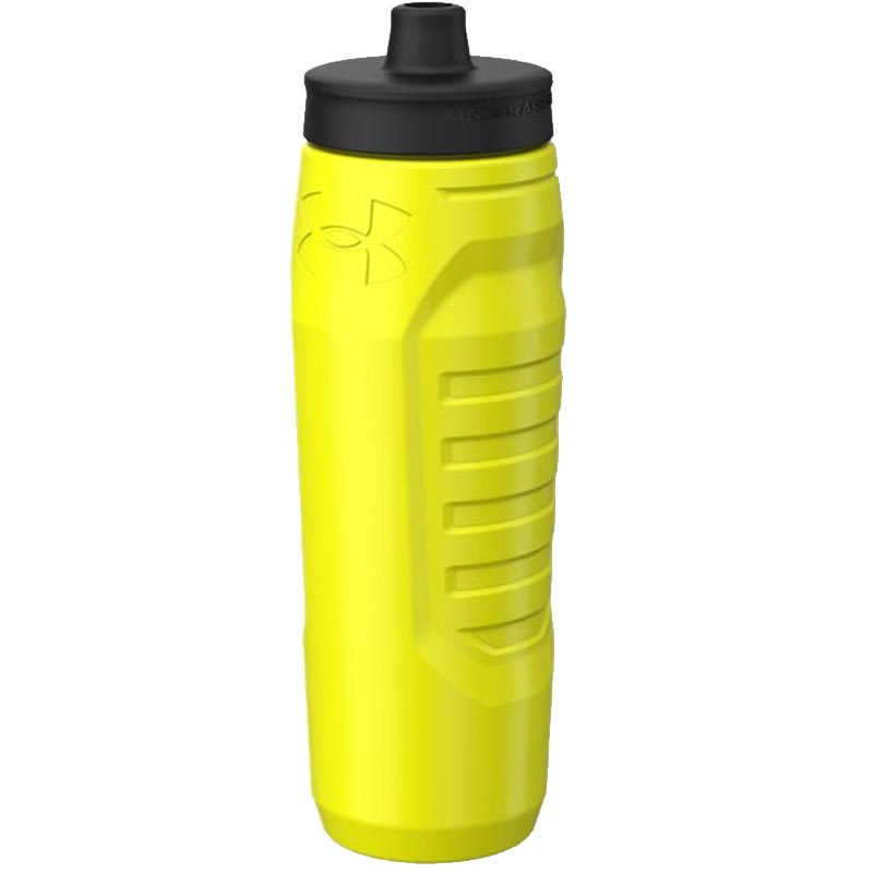 UA Trinkflasche Hi-Vis Yellow 32oz Sideline Squeeze<br>