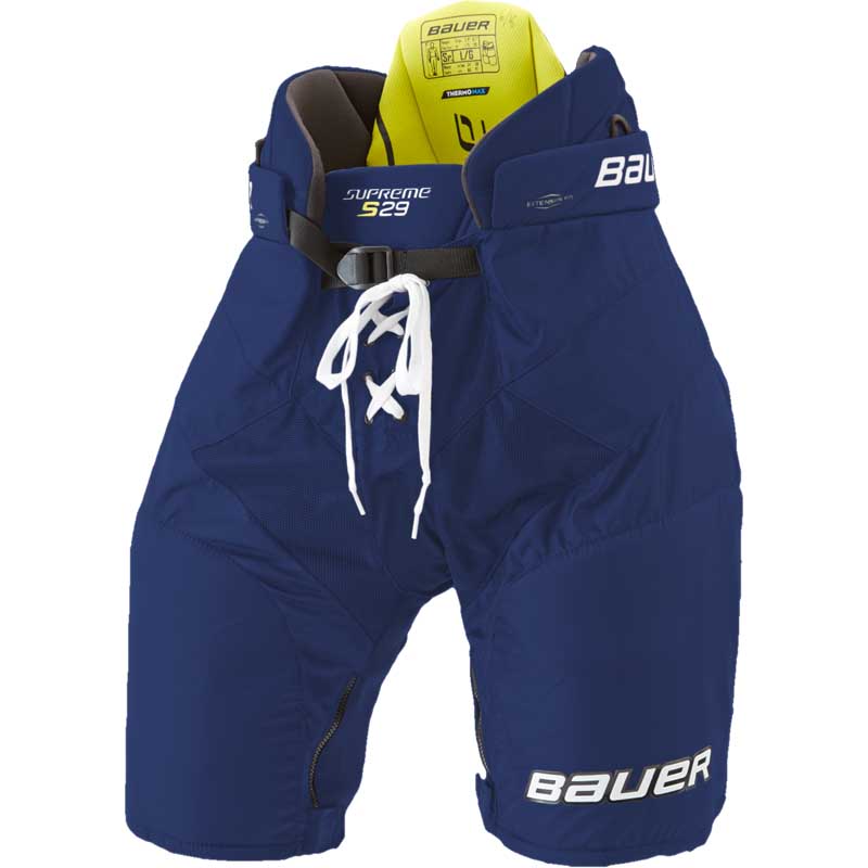 Bauer Supreme S19 S29 Pants JR<br> Farbe/Altersstufe/Grösse: Blau/Junior/Medium