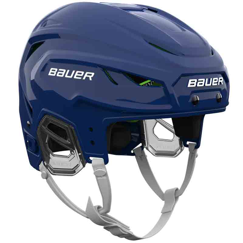 Bauer Hyperlite Helmet<br> Farbe/Grösse: Blau/Medium / Large