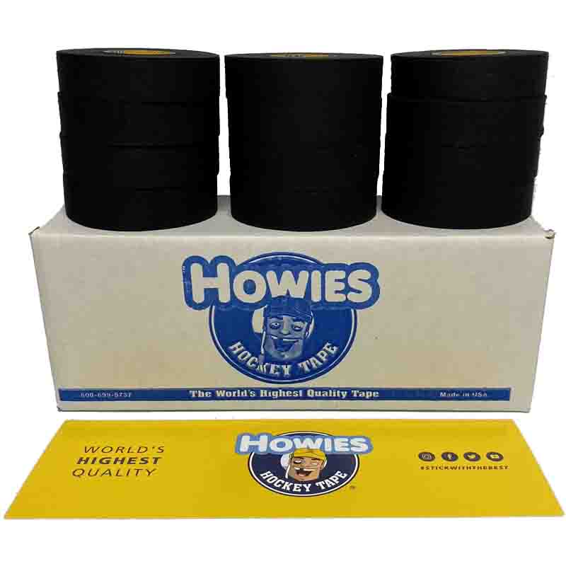 Howies Tape Box - 12 x schwarz cloth tape<br>
