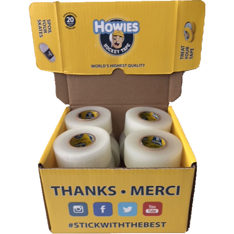Howies Tape Box - 14 x clear tape breit<br>