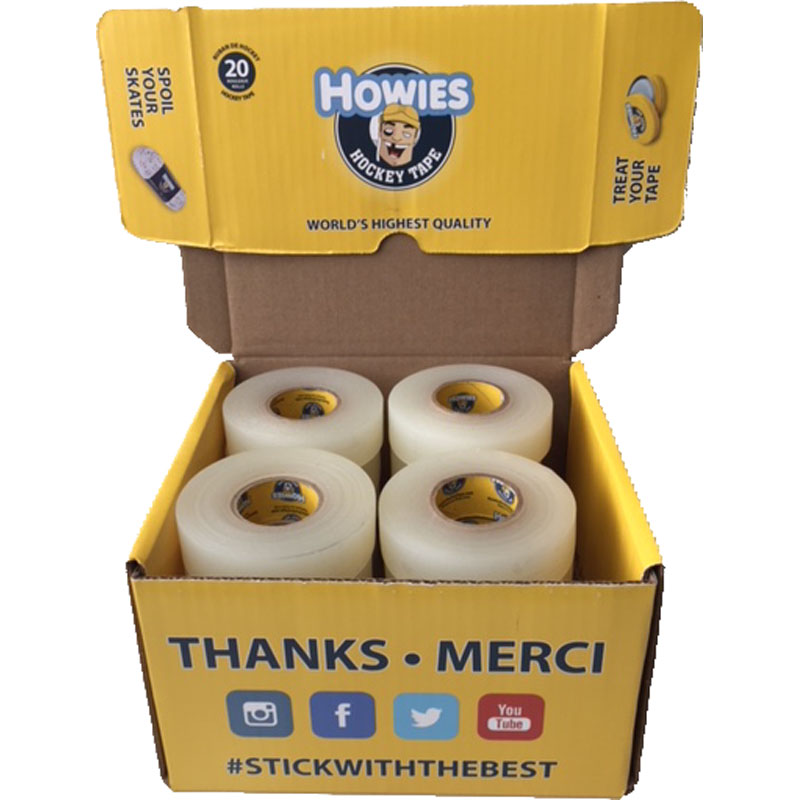 Howies Tape Box - 20 x clear tape schmal<br>