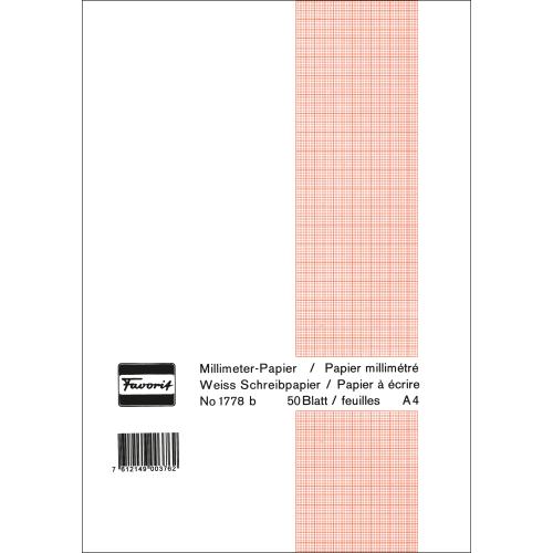Millimeter-Papiere / Transparentblöcke