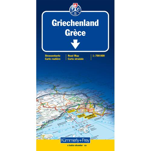 Landkarten Griechenland