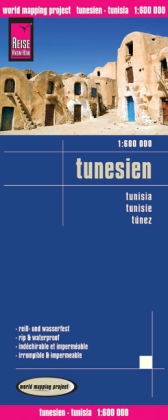Landkarten Tunesien, 1 : 600'000<br>