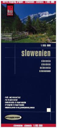 Reise Know-How Landkarte Slowenien, 1 : 185'000<br>