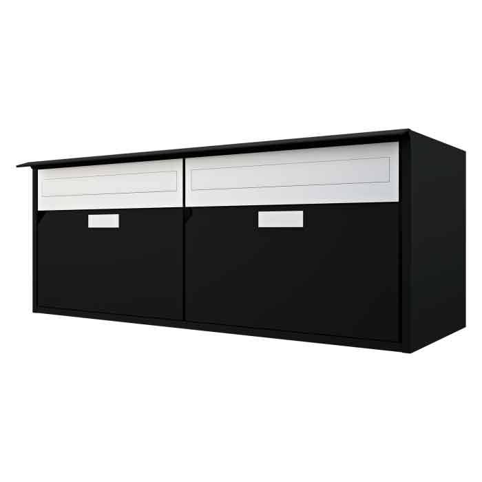 Briefkasten Alu 400 / 2er<br>