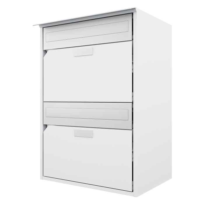 Briefkasten Alu 400 / 2er<br>