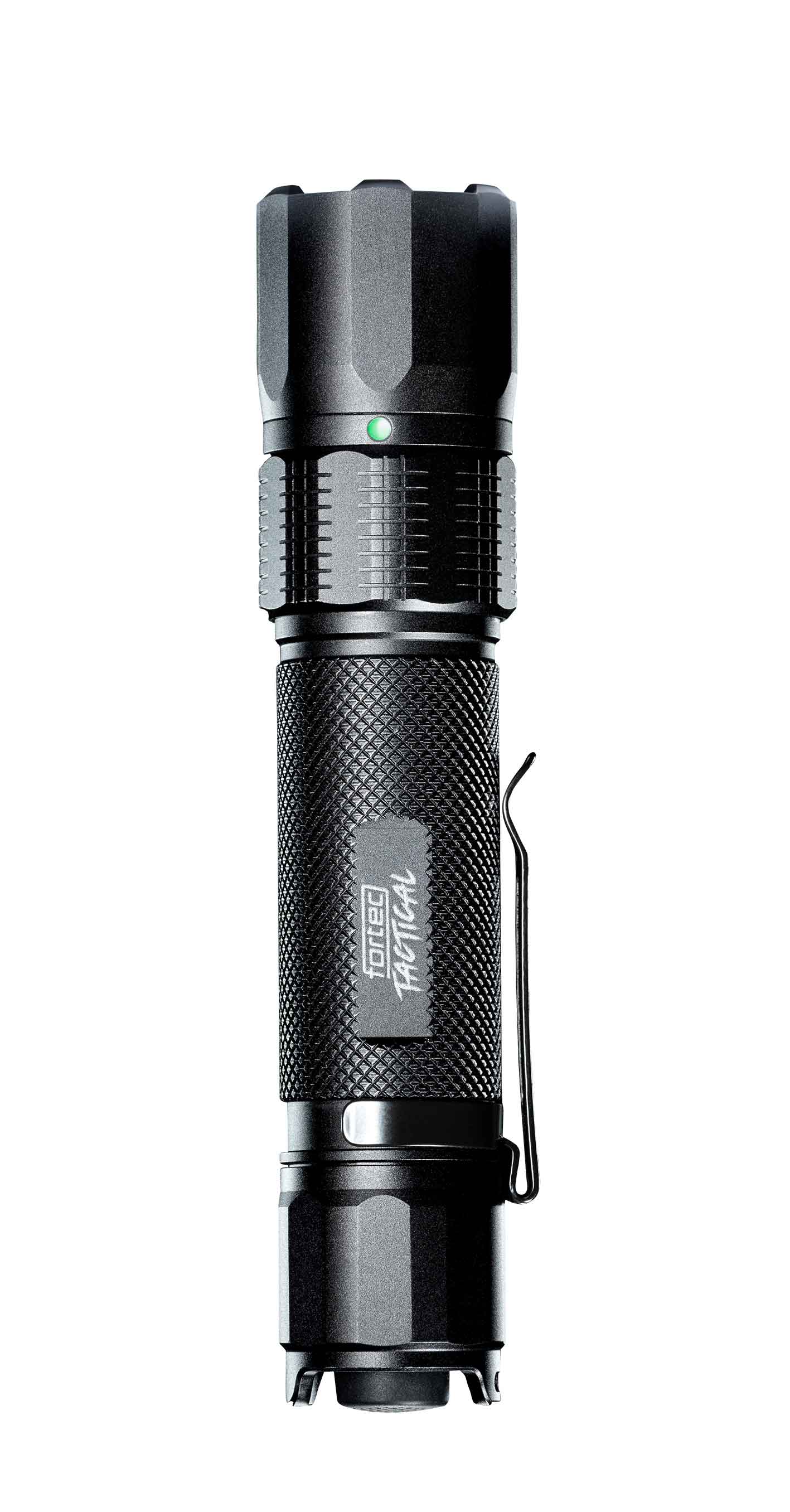 fortec tactical® Akku LED-Taschenlampe 2500 lm<br>