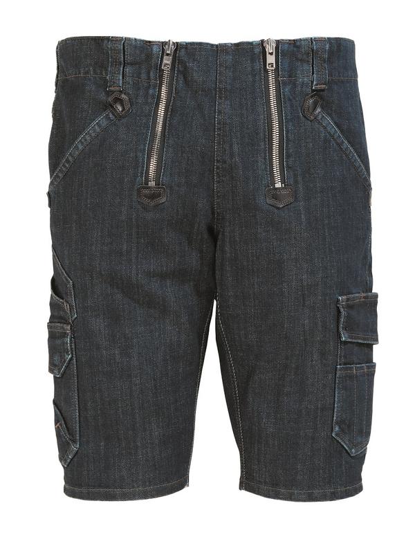 FHB Stretch-Jeans-Zunft-Bermuda VOLKMAR<br>