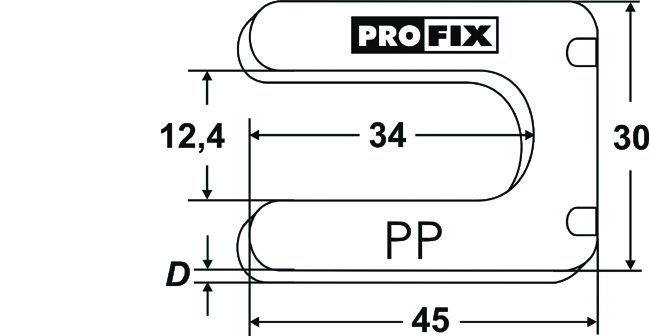 Distanzpl. V2A  4 x 45 x 30 mm Edelstahl A2, Werkst. 1.4301<br>