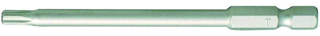 Schraubendreher-Bits TX 10-75 T-Drive,  1/4''  75 mm lang<br>