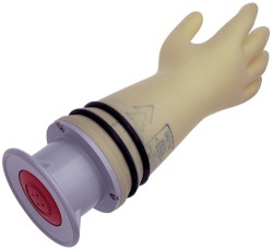 Testeur pneumatique de gants isolants