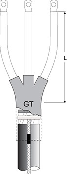6 kV Innenraum-Endverschluss