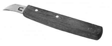 Couteau avec manche en bois