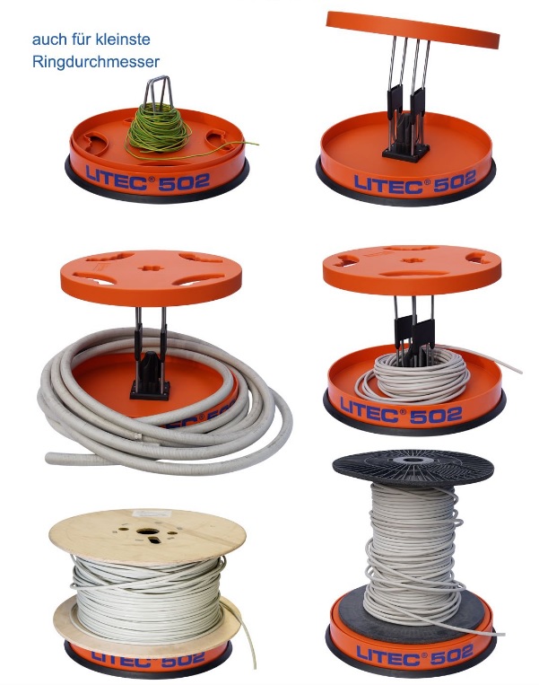 Abrollgerät Litec 502 Profi