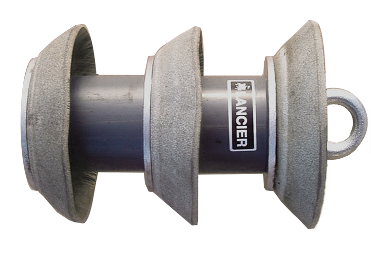 Piston à triple manchon pour tube Ø intérieur 77-80 mm