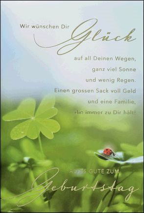 Geburtstagskarte Ritas Schirmwelt