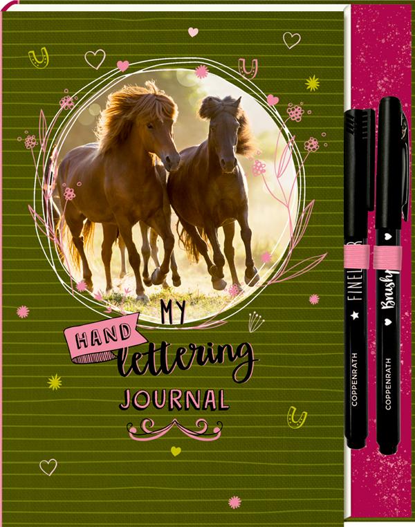 My Handlettering Journal Pferde