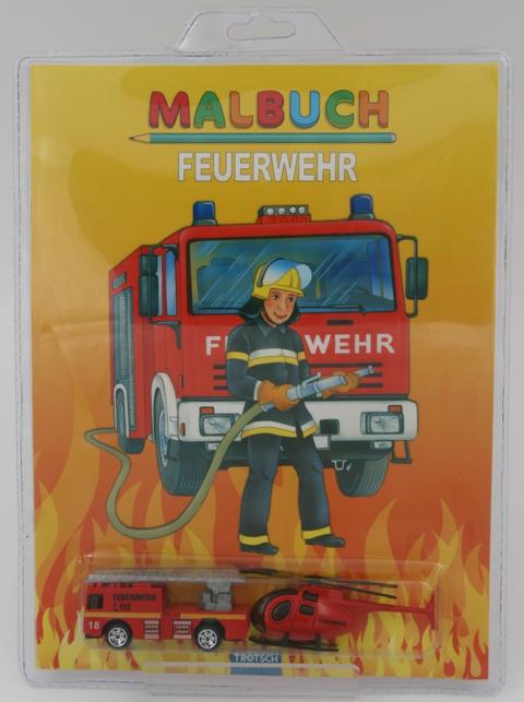 Malbuch "Feuerwehr"