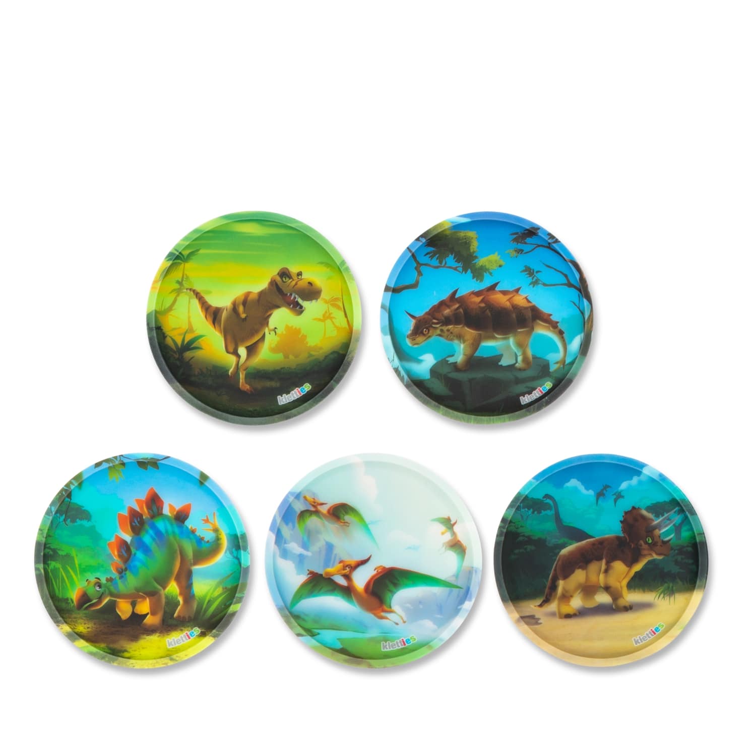 Klettie-Set Dinosaurier