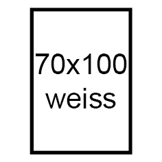 Fotokarton 70x100cm weiss