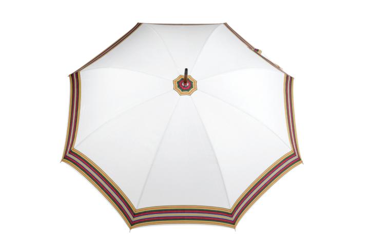 Trachtenschirm weiss