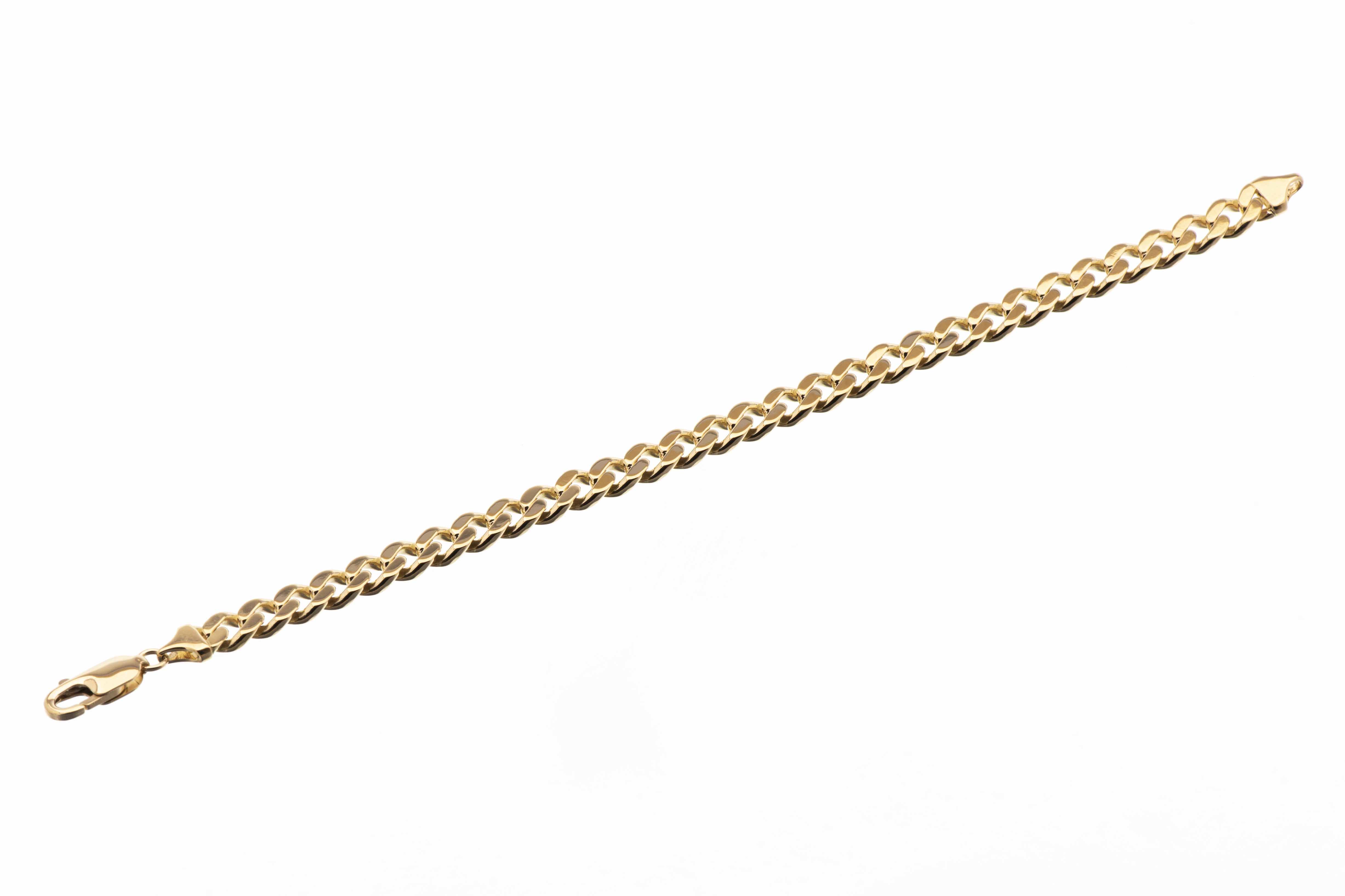 Panzerbracelet Gelbgold 750