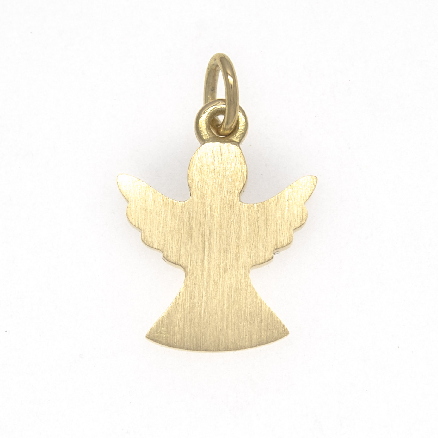 Anhänger mit Schutzengel in Gelbgold