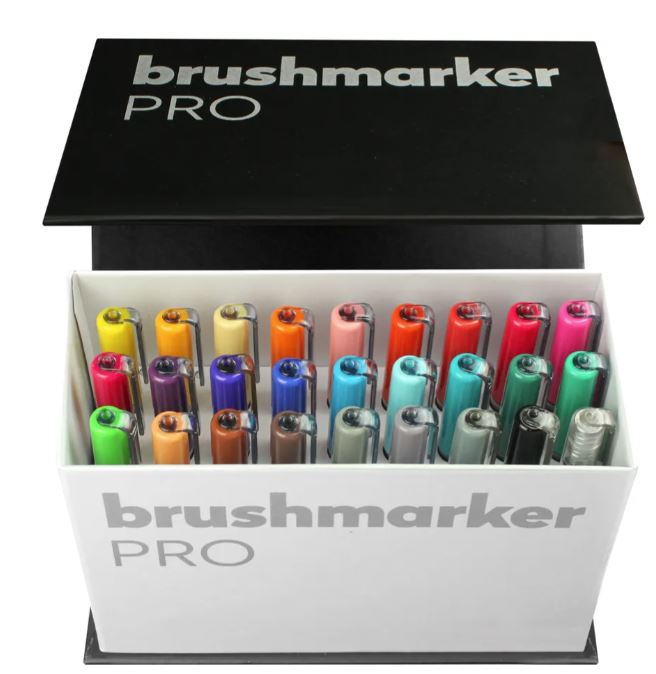 KARIN Brush Marker Pro Mini Box, 26 Stück