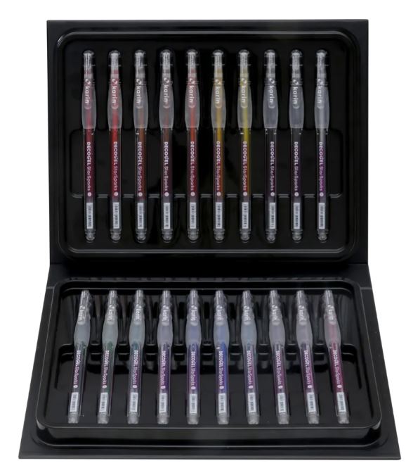 KARIN Gelpen Decogel 1.0 Star Sparks, 20 Stück