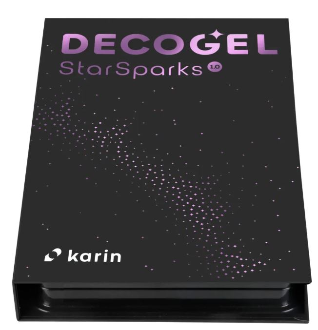 KARIN Gelpen Decogel 1.0 Star Sparks, 20 Stück