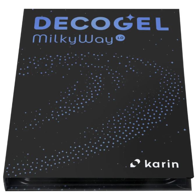 KARIN Gelpen Decogel 1.0 Milky Way, 10 Stück