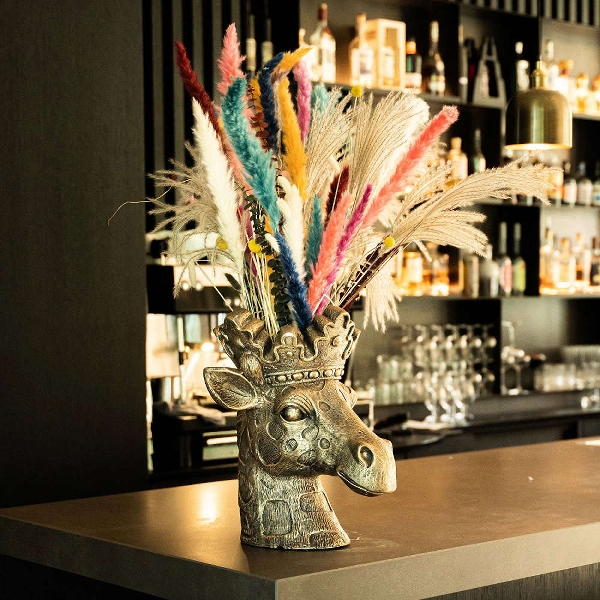 Giraffe Pflanzkopf Lucie gold