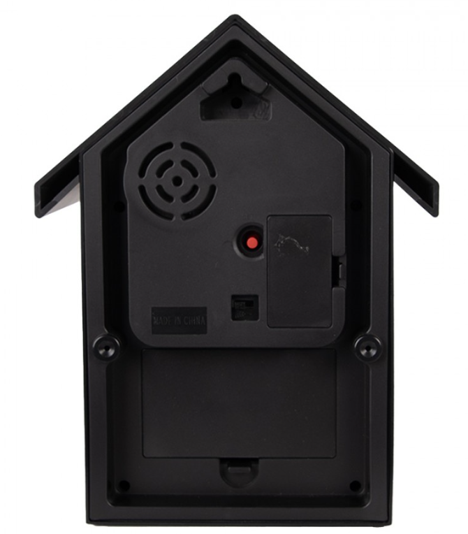 Clayre & Eef Kuckucksuhr schwarz 20 x 10 x 26 cm