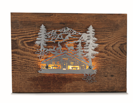 Mon Petit Chalet “L’Alpage” beleuchtet