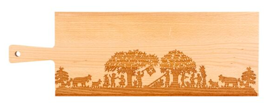 Kadastar Holzbrett “Bergchilbi”,       60x20x2 cm, Buche