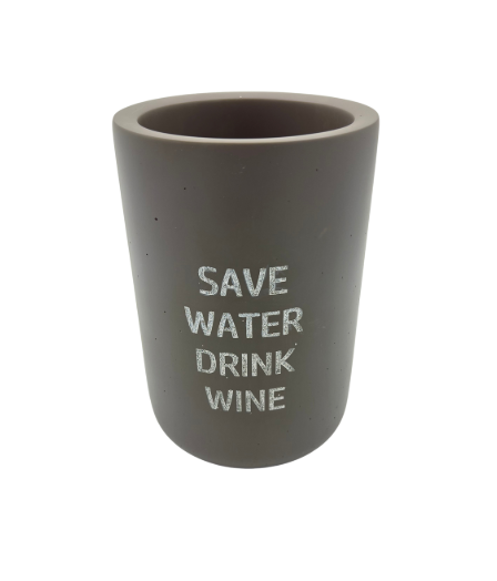 APS Beton Weinkühler “Save Water Drink Wine”