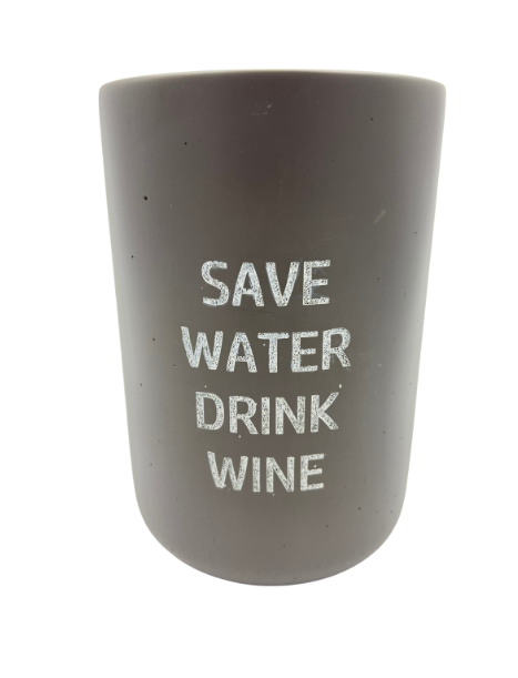 APS Beton Weinkühler “Save Water Drink Wine”