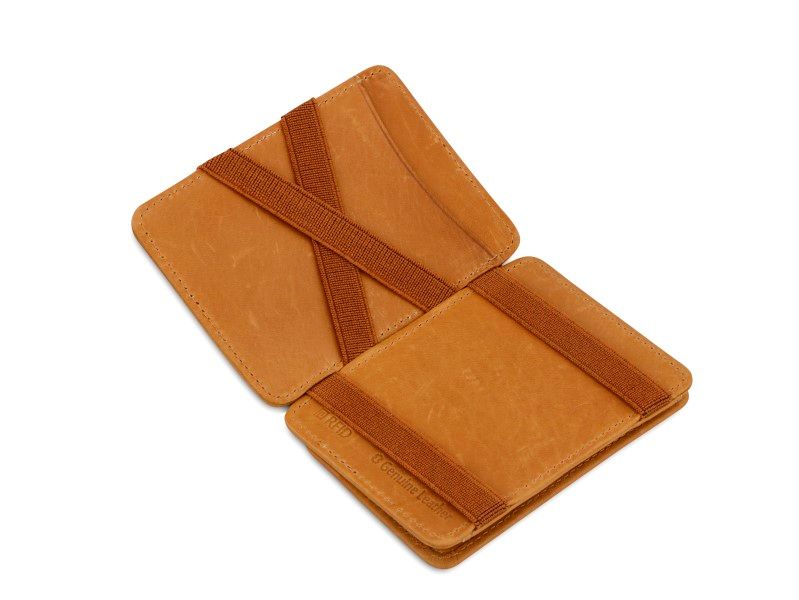 Hunterson Magic Wallet mit Münzfach Cognac<br>