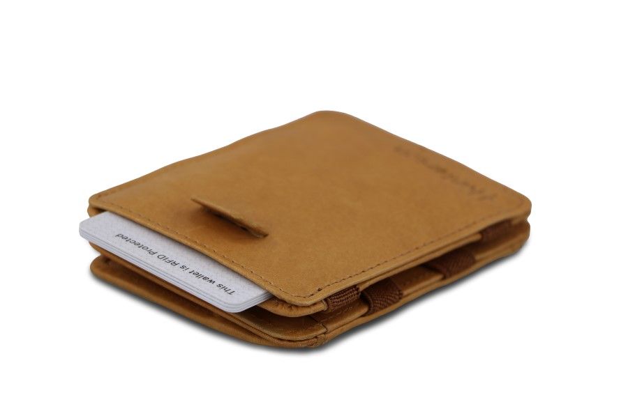 Hunterson Magic Wallet mit Münzfach Cognac<br>