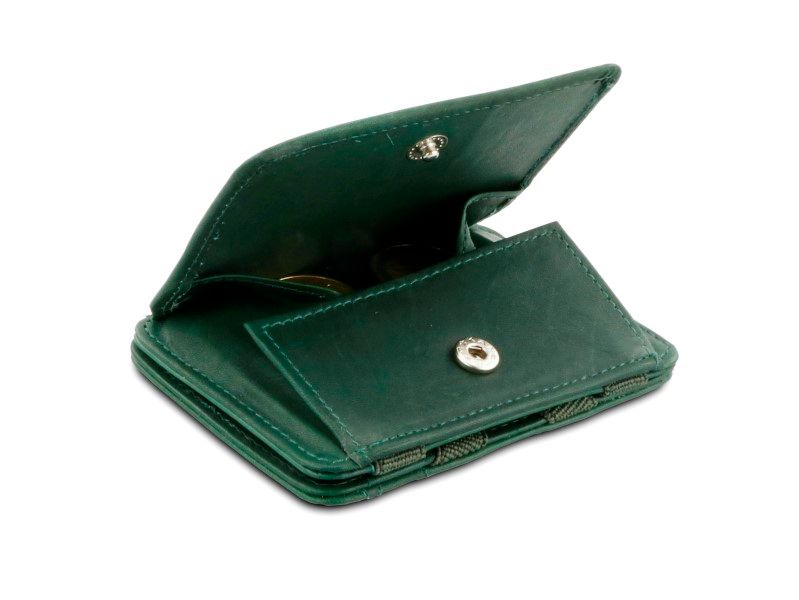 Hunterson Magic Wallet mit Münzfach Grün<br>