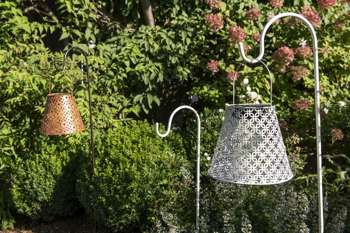 STT Gartenstecker dunkel