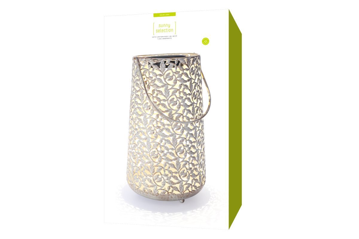 Solar Laterne Antic Rosy<br>