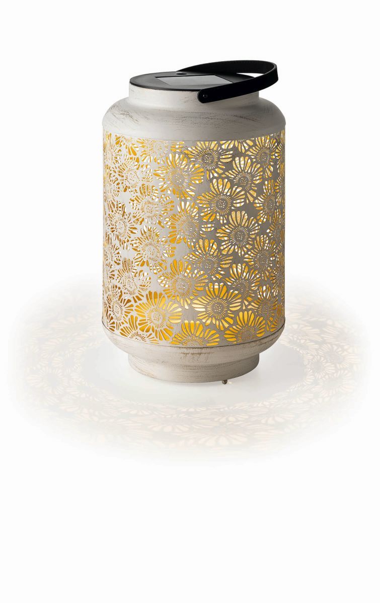 STT Solar Laterne Vintage Flower