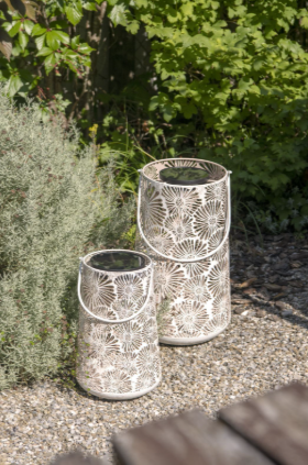 STT Solar Laterne Antic Blossom