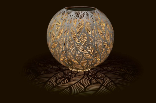 STT Solar Laterne Antic Ball Julia, Ø 30 cm