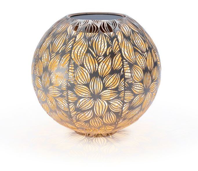 STT Solar Laterne Antic Ball Flora Ø 30 cm